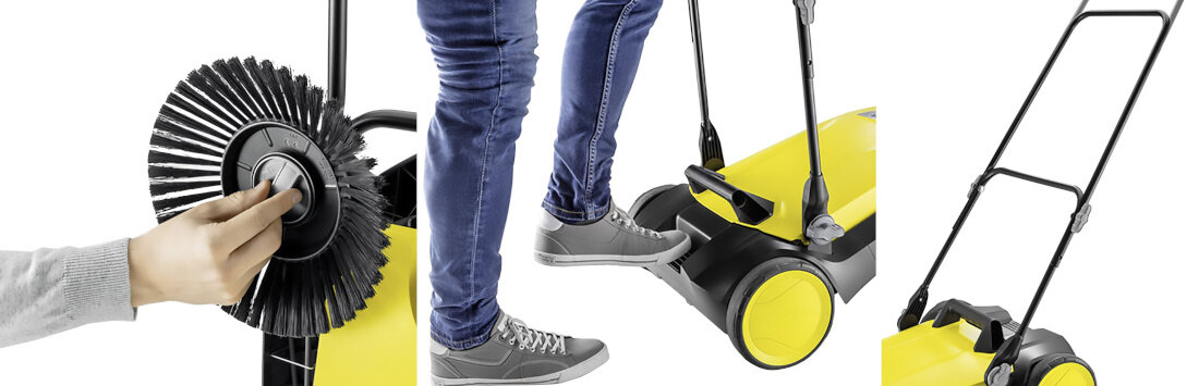 Підмітальна машина KARCHER S 4, проста установка