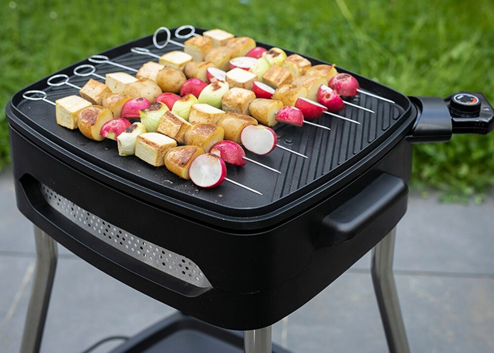 Grill elektryczny UNOLD 58580 nieprzywierająca powłoka, zintegrowana tacka ociekowa