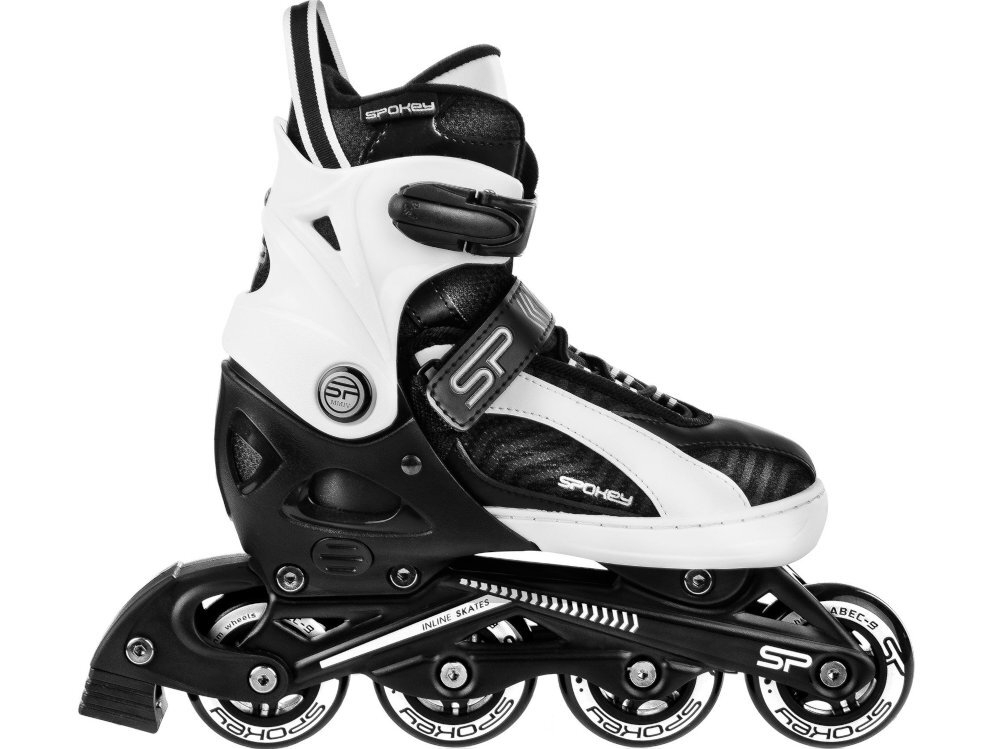 Łyżworolki SPOKEY Ori (rozmiar 37-40) design sport kolor biało czarny