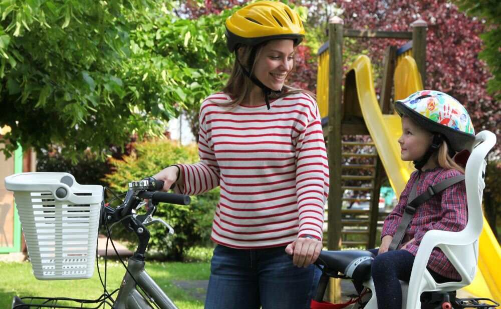 Fotelik rowerowy BELLELLI Pepe Standard wygoda komfort