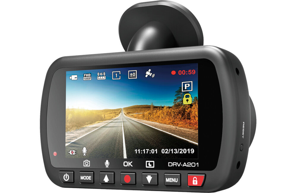 WIDEOREJESTRATOR KENWOOD DRV-A201 jakość aplikacja komputerowa
