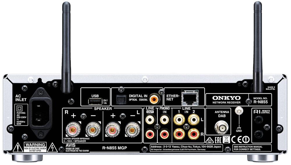 Zestaw stereo ONKYO TX-L20D + PIONEER S-P01-LRW - obsługa