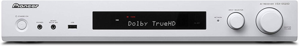 Kino Domowe PIONEER VSX-S520D + JAMO S 807-HCS Biały - Amplituner