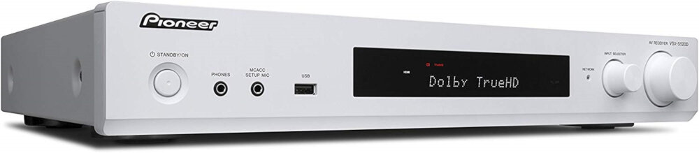 Kino Domowe PIONEER VSX-S520D + JAMO S 807-HCS Biały - Zestaw