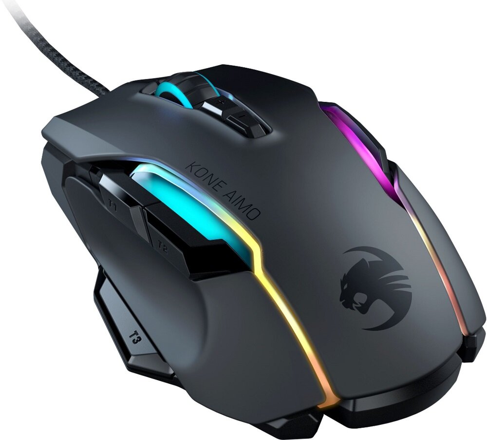 Mysz ROCCAT Kone Aimo Czarny - Czujnik optyczny