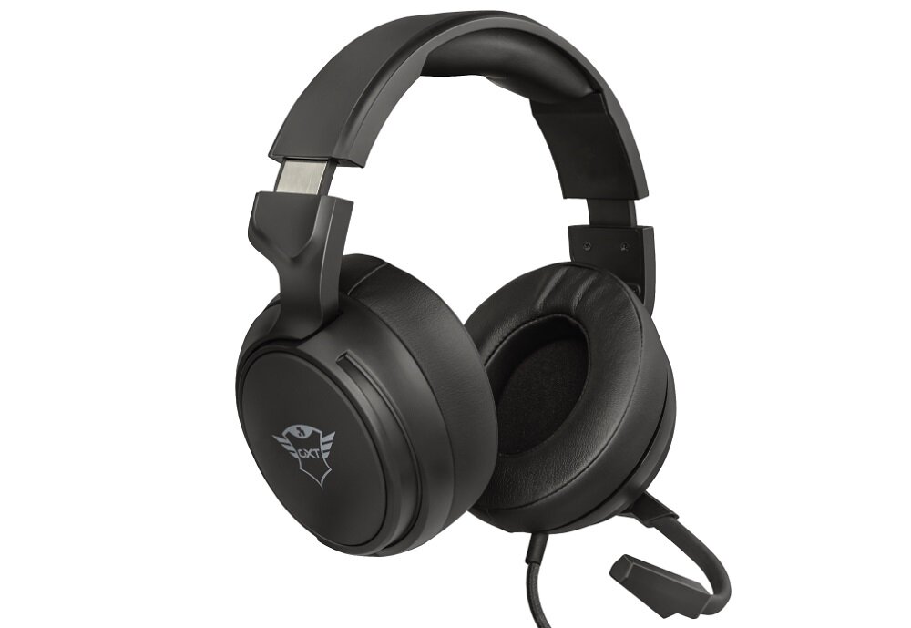 Słuchawki Trust GTX 433 Pylo - wysoka jakość czarna obudowa dobra jakość dźwięku czuły mikrofon