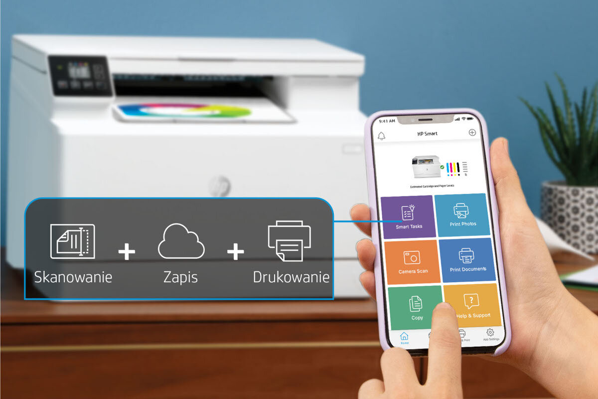 Urządzenie HP Color LaserJet Pro MFP M182n