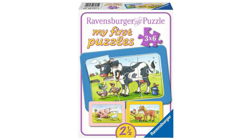 Puzzle RAVENSBURGER Zwierzaki - puzzle