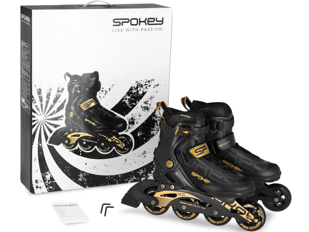 Rolki SPOKEY Prime Pro (rozmiar 45) rekreacyjna jazda nauka