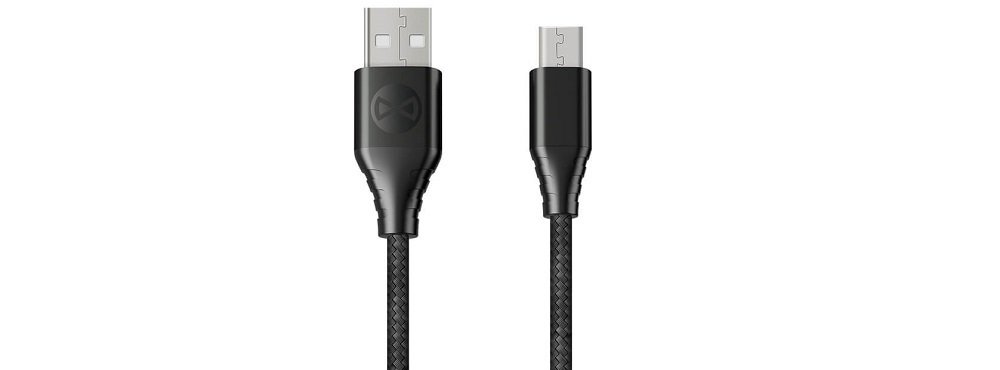 Kabel USB - Micro USB FOREVER Core MC315B 1.5 m widok ogółny front