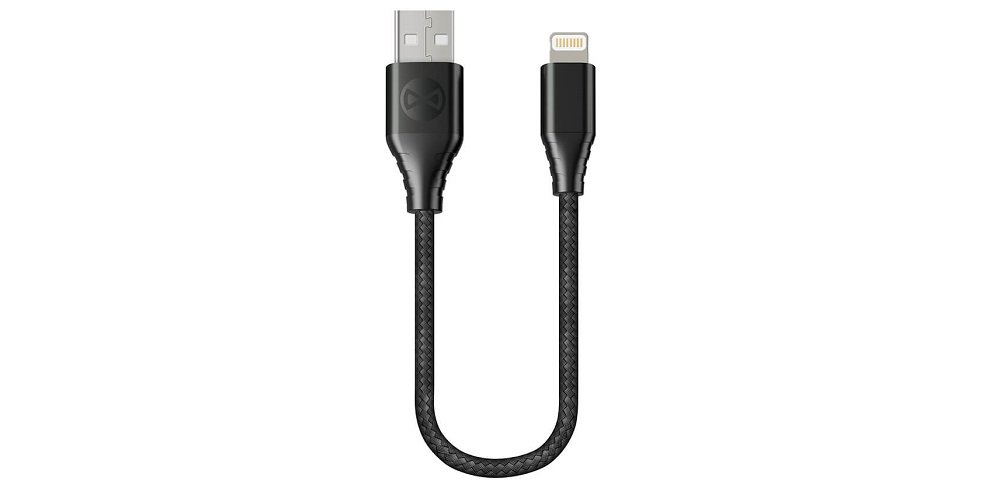 Kabel USB - Lightning FOREVER Core LC2402B 0.2 m front widok