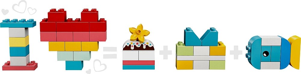 LEGO Duplo Pudełko z serduszkiem 10909 mowa