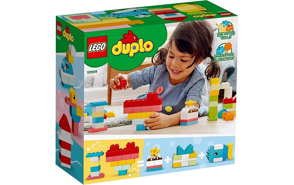 LEGO Duplo Pudełko z serduszkiem 10909 interakcje