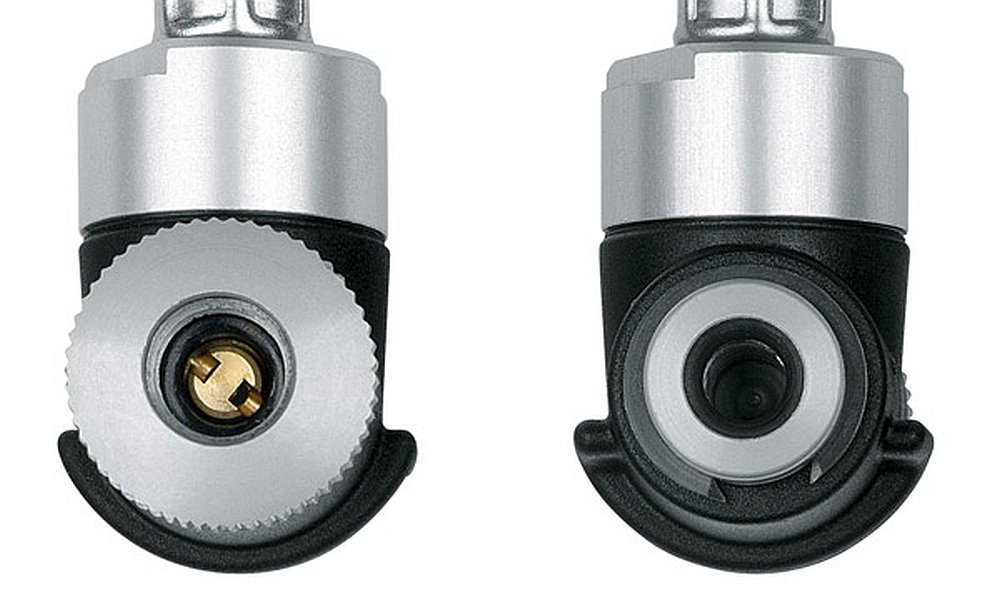 Pompka rowerowa SKS SPAERO-DOUBLE-ACTION jakość wykonanie materiały aluminium worzywo stal