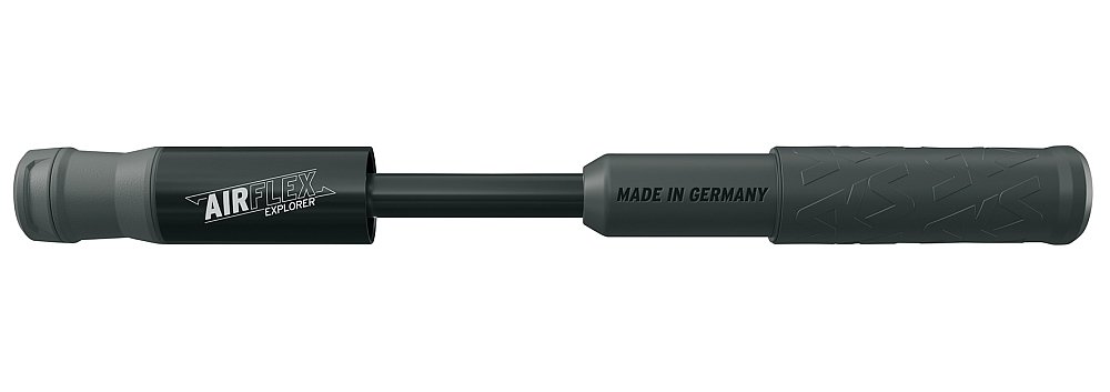 Pompka rowerowa SKS AirFlex Explorer wentyle końcówki pompowanie