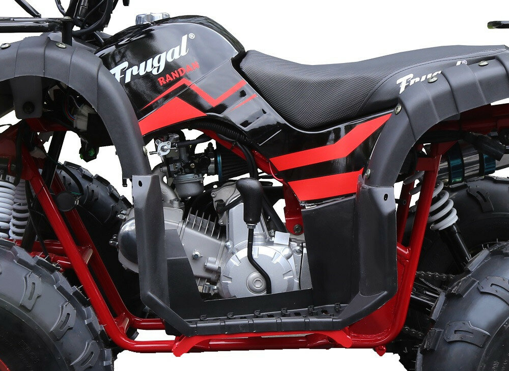 Quad FRUGAL Randan Cross 135 Czerwony silnik czterosuwowy 6,8km 120 cm3