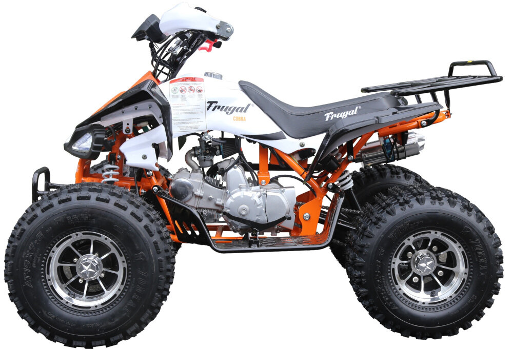 FRUGALQuad FRUGAL Cobra Sport 125 Pomarańczowy kola terenowe opony wytrzymalosc