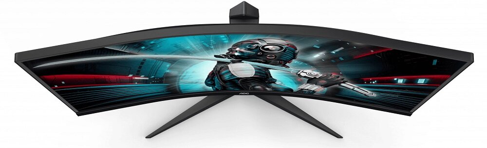 Monitor AOC CU34G2X - zakrzywiony ekran wspaniała widoczność