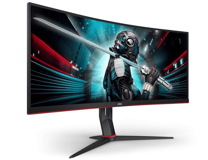 Monitor AOC CU34G2X - rozdzielczość UWQHD lepsze odwzorowanie rzeczywistości