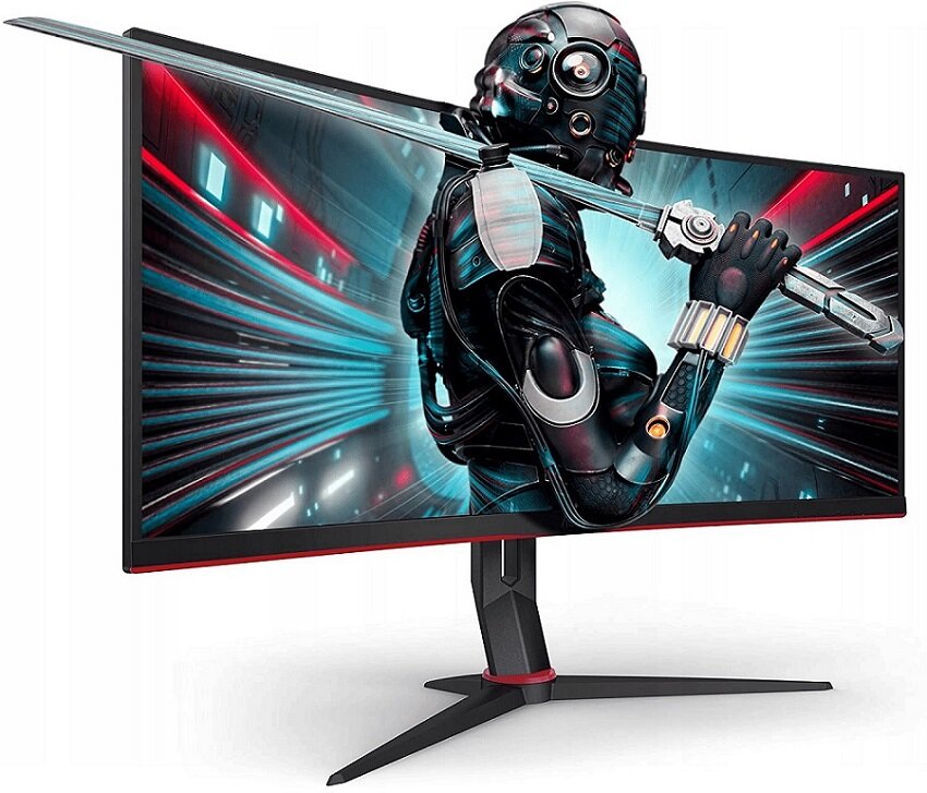 Monitor AOC CU34G2X - matowa powłoka ekranu