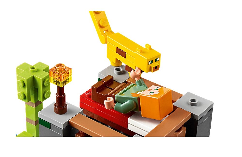 LEGO Minecraft Żłobek dla pand 21158 kreatywna zabawa rozwój merytoryczny dziecka klocki figurki 