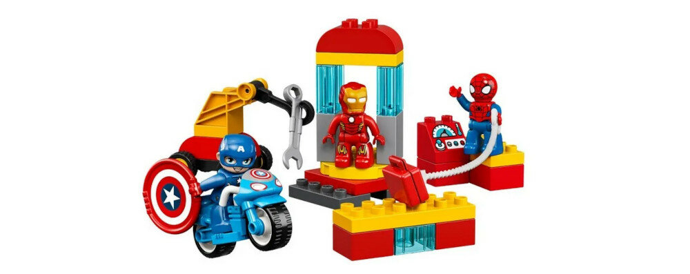 LEGO Duplo Laboratorium superbohaterów 10921 ogólne komplet zabawa