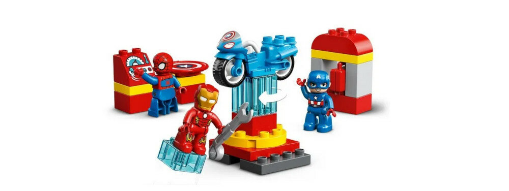 LEGO Duplo Laboratorium superbohaterów 10921 wyobraźnia zabawa rozwój kreatywność