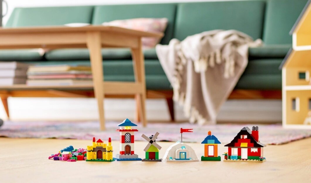 LEGO Classic Klocki i domki 11008 zabawa rozwijanie talentów dziecka