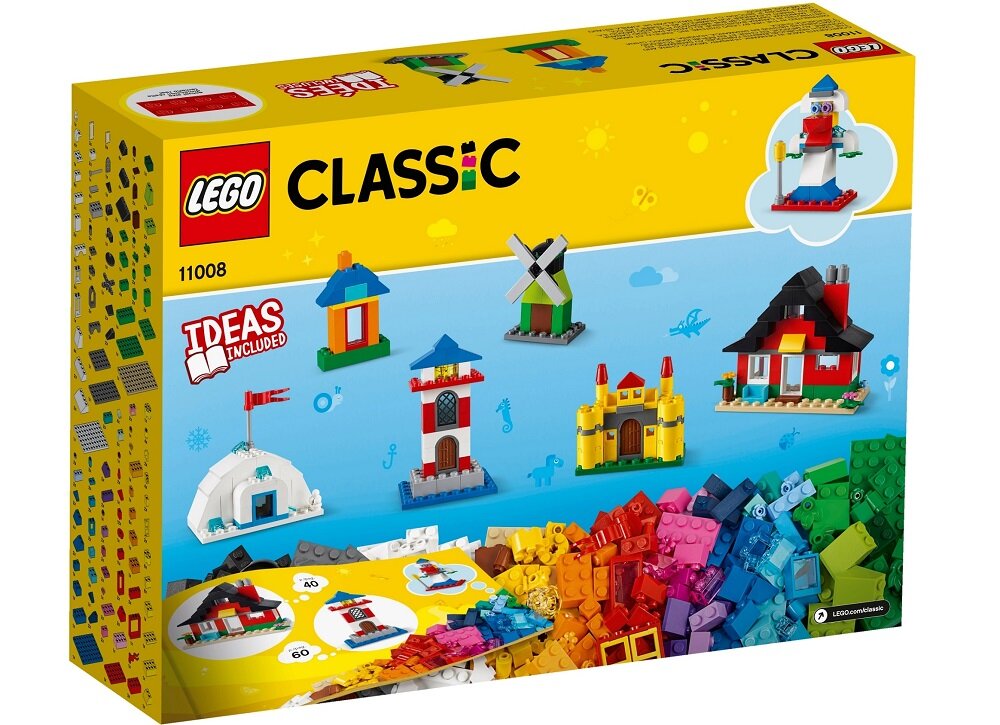 LEGO Classic Klocki i domki 11008 kreatywne budowle