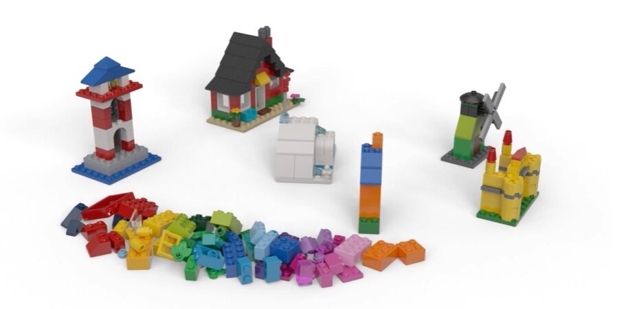 LEGO Classic Klocki i domki 11008 integracja