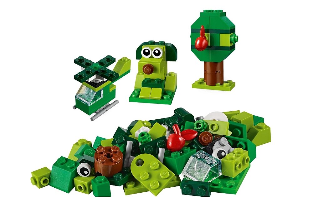LEGO Classic Zielone klocki kreatywne 11007 