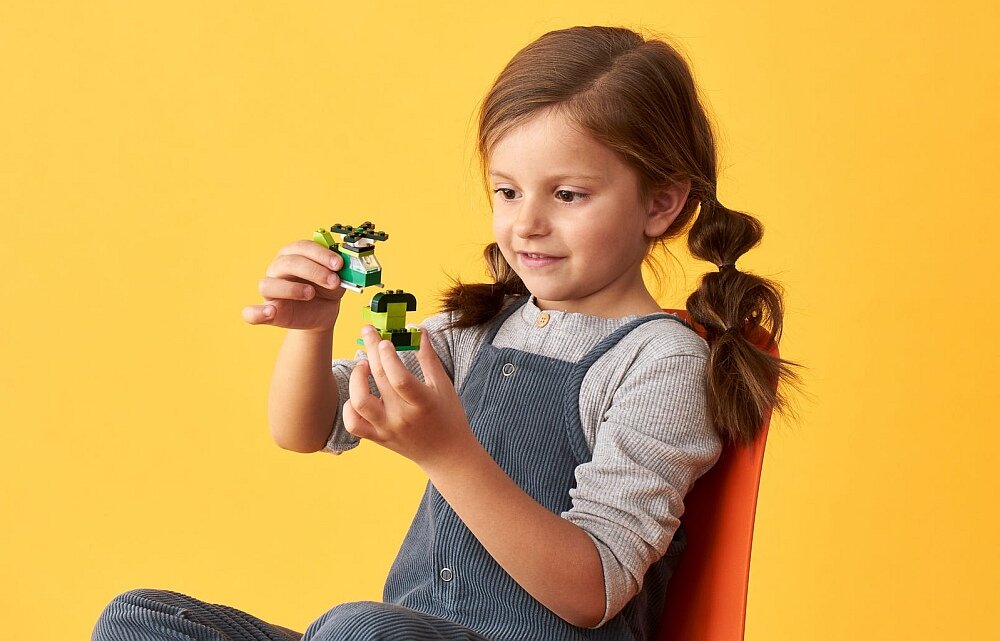 LEGO Classic Zielone klocki kreatywne 11007 