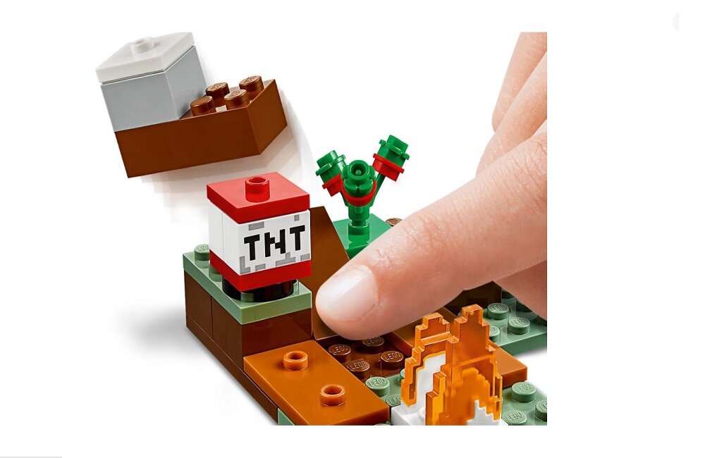 LEGO Minecraft Przygoda w tajdze 21162 klocki kreatywna zabawa wysoka jakość
