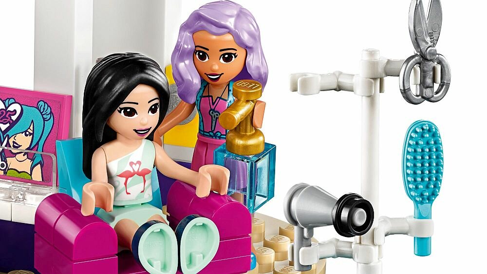 LEGO Friends Salon fryzjerski w Heartlake 41391 - akcesoria 