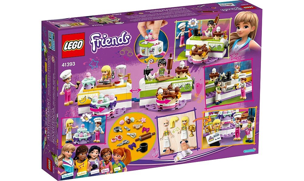 LEGO Friends Konkurs pieczenia 41393 budowanie