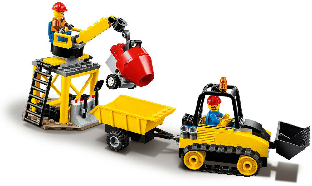 LEGO City Buldożer budowlany 60252 jakosc standard