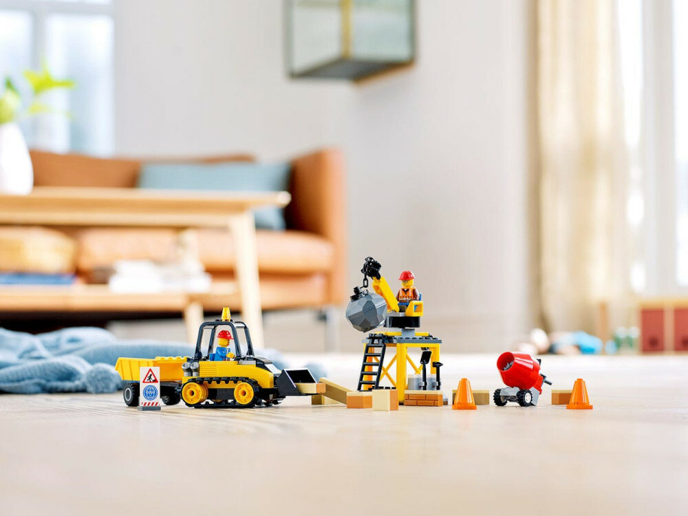 LEGO City Buldożer budowlany 60252 rozwoj dziecka