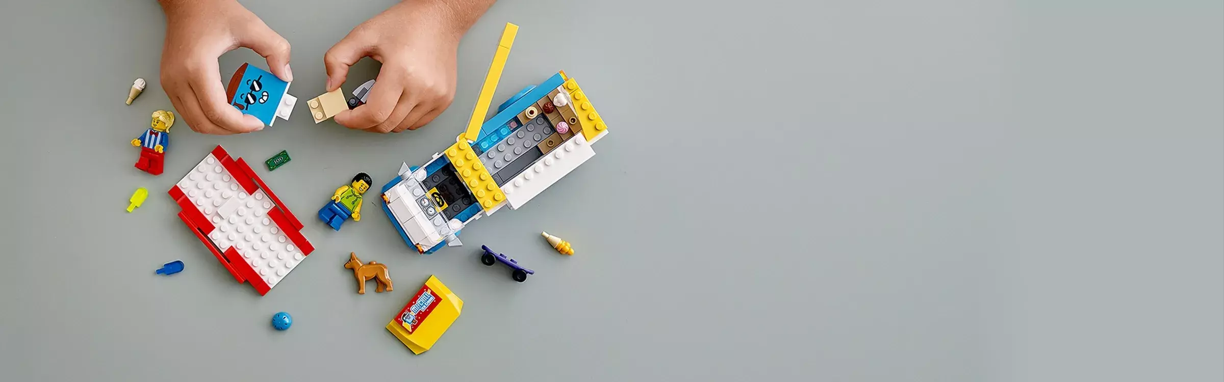 LEGO City Ekipa Furgonetka z lodam