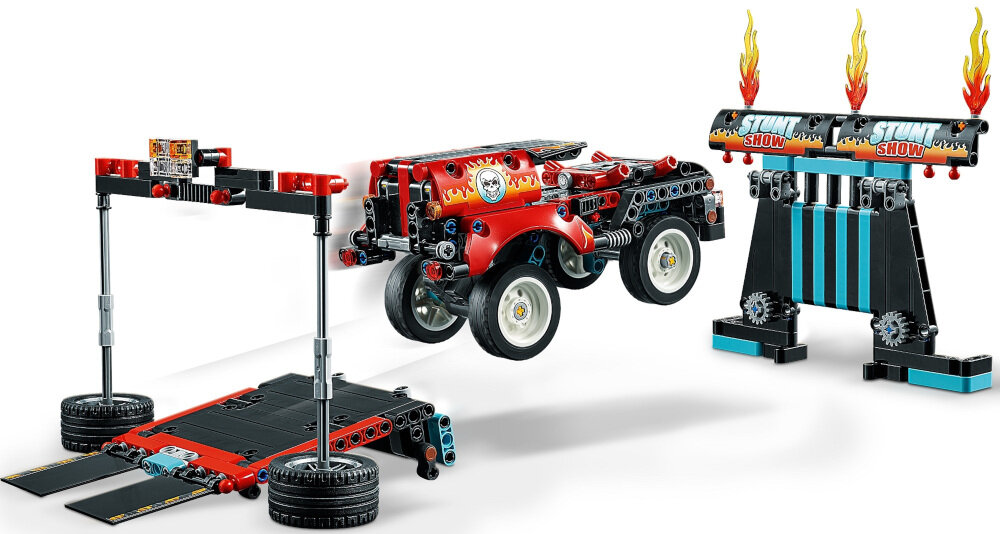 LEGO Technic Furgonetka i motocykl kaskaderski - instrukcja