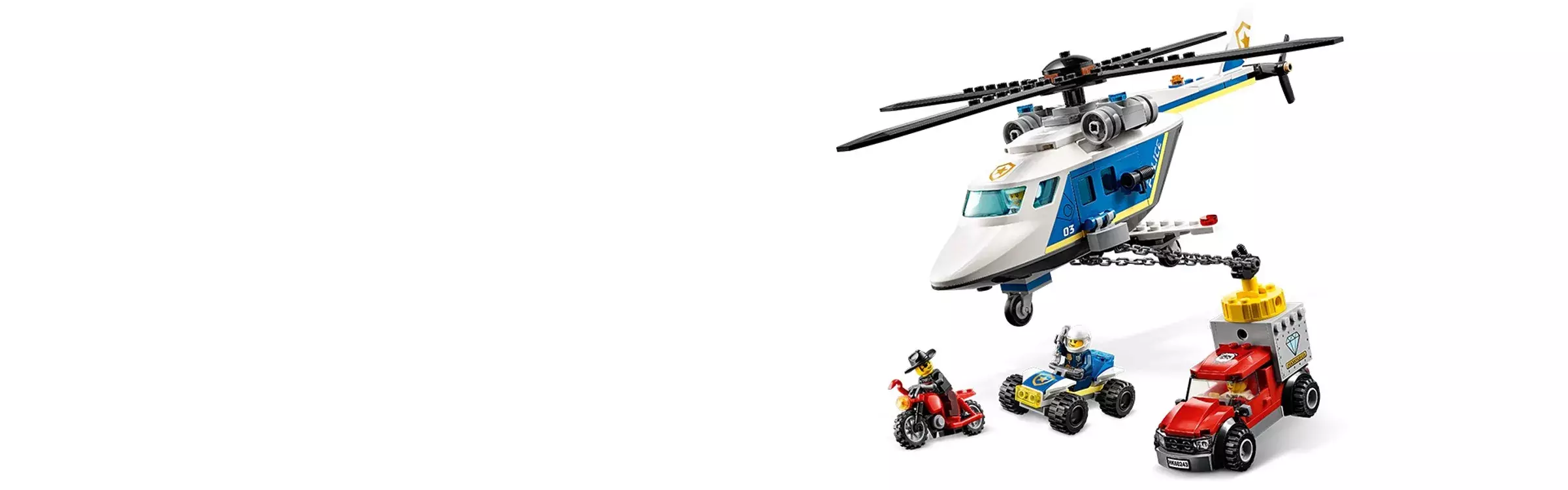 LEGO Pościg helikopterem policyjnym