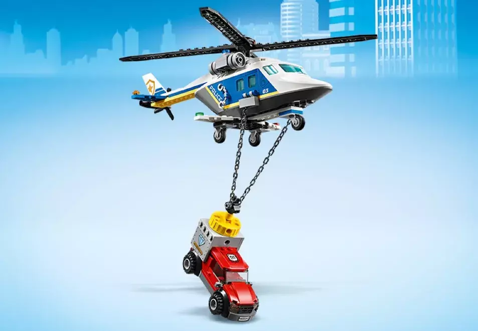 LEGO Pościg helikopterem policyjnym