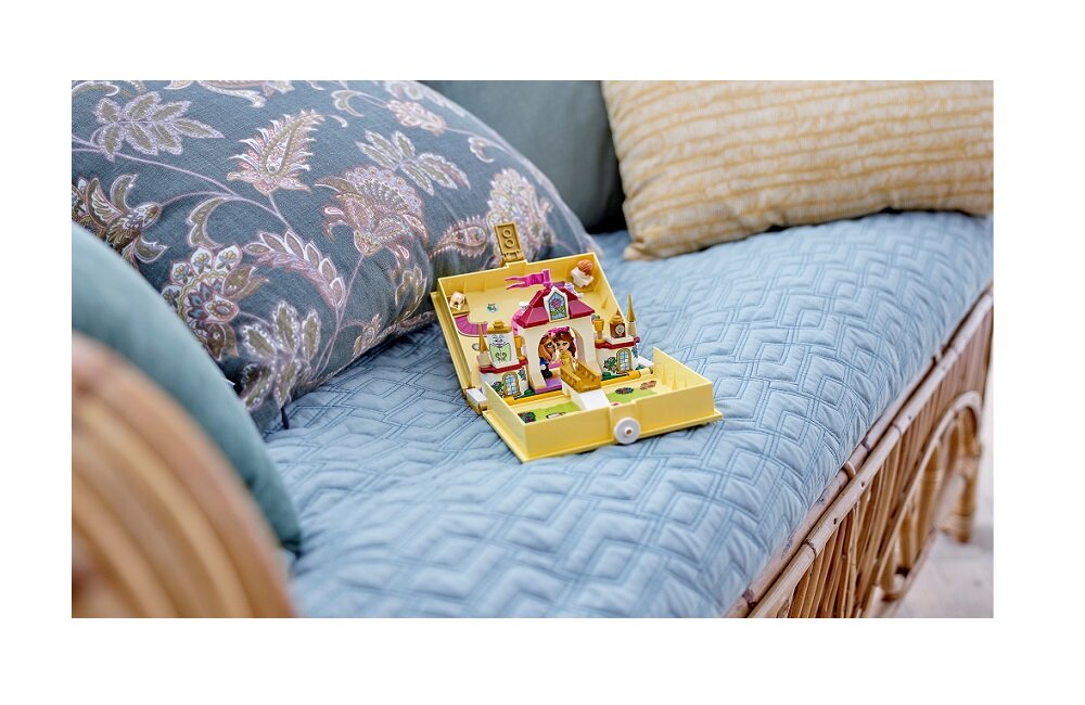 LEGO Disney Princess Książka z przygodami Belli 43177 proste instrukcje