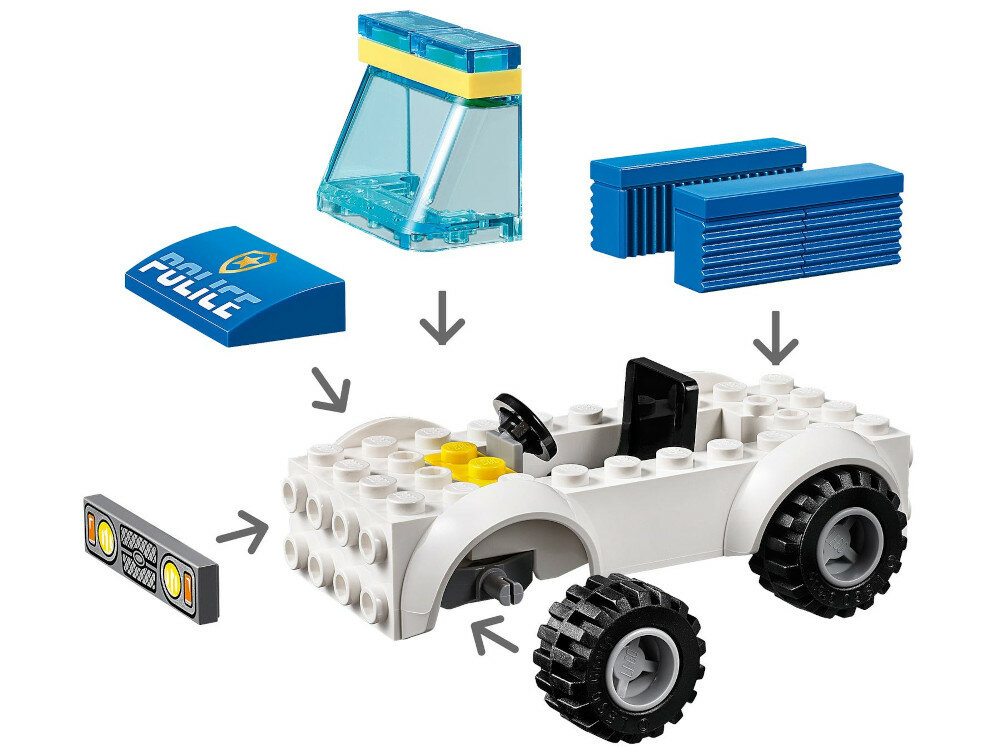 LEGO City Oddział policyjny z psem 60241 4+ aplikacja lefo life instructions plus