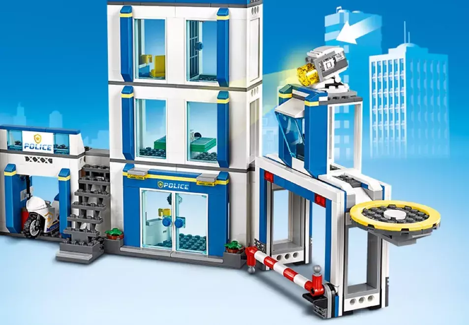 LEGO radiowóz policyjny
