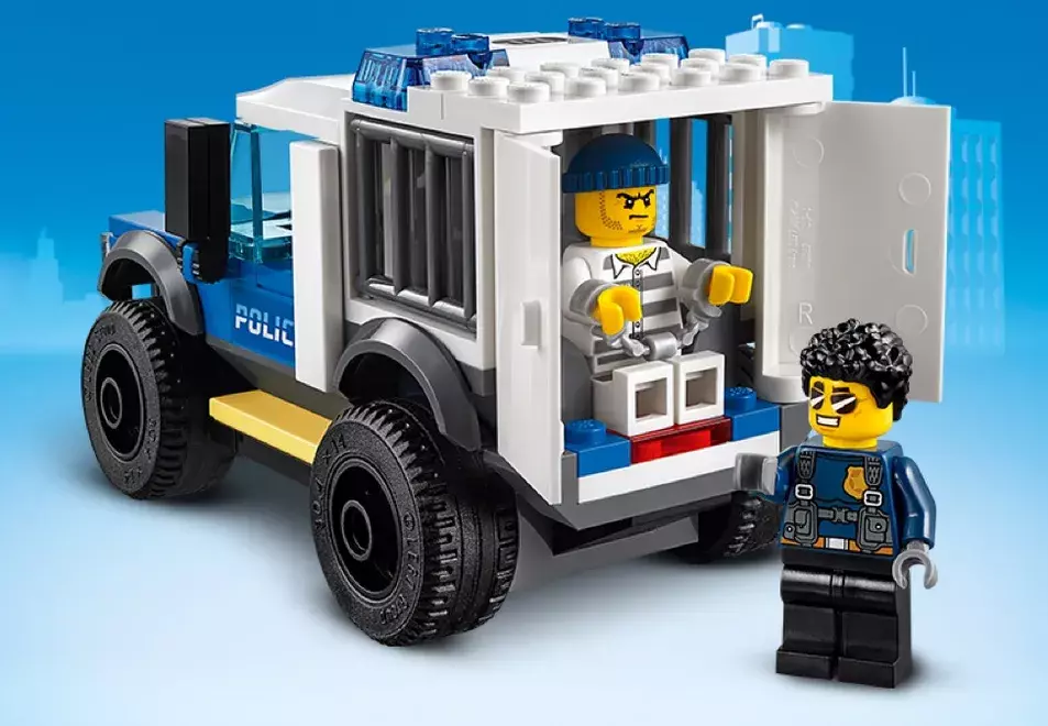 LEGO radiowóz policyjny