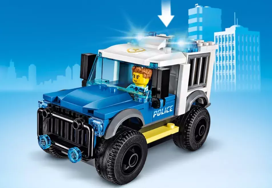 LEGO City Ekipa Furgonetka z lodam