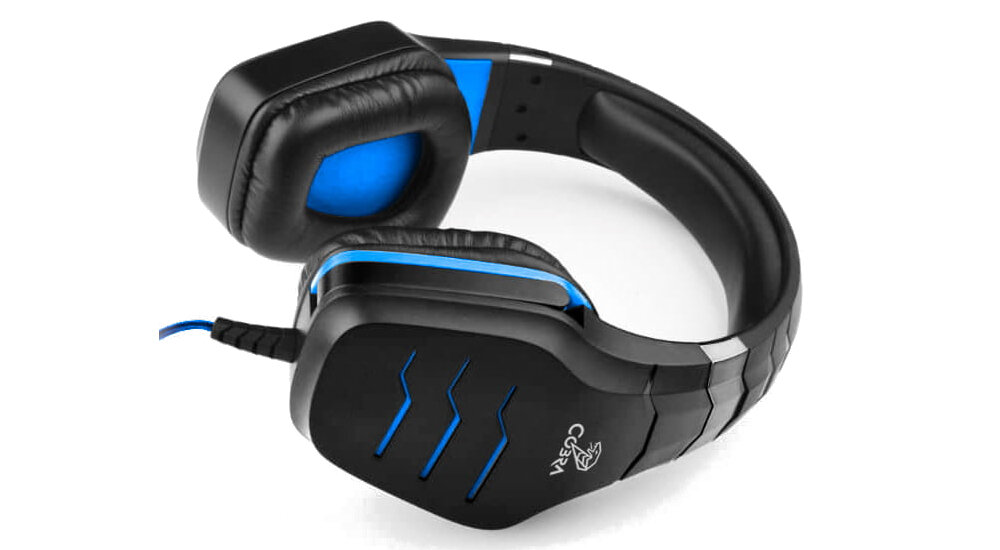 SŁUCHAWKI PS4 COBRA (PRZEWODOWE) QSHPS050 komfort