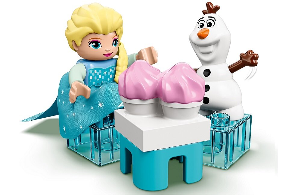 LEGO Duplo Popołudniowa herbatka u Elsy i Olafa 10920 Przenośny zestaw wymiary