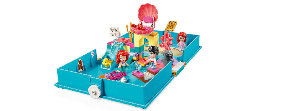 LEGO Disney Książka z przygodami Arielki 43176 przygody rozrywka