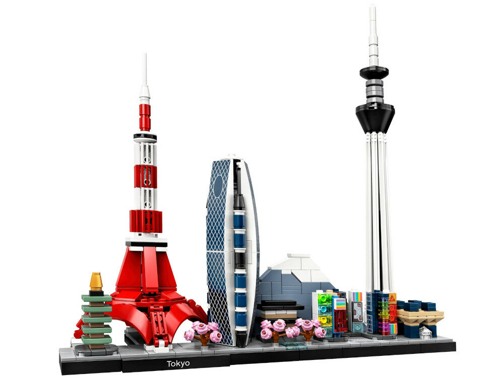 LEGO Architecture Tokio 21051 wyglad ogolny front